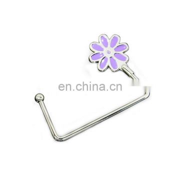 Custom pocket flower straight metal bag holder wholesale