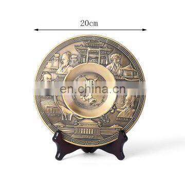 Custom Embossed Logo Metal Commemorative Plate for Sale photo-3