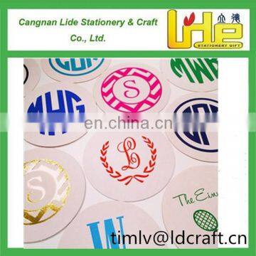 OEM wholesaler absorbent paper coasters, cup mat for drink China supplier