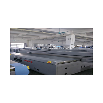 Large format 2513 UV Flatbed printer, glass,ceramic,wood, pvc,acrylic,,printing varnish white