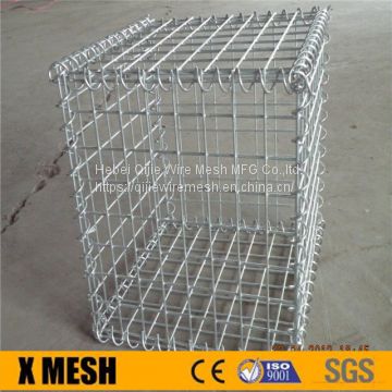 Welded wire mesh Hesco barrier for stone retaining wall