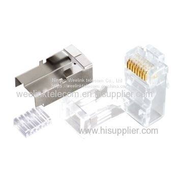 Plug Rj45 Connector 8P8C RJ45 RJ-45 CAT5 Modular Plug Network Connector for Cat5 Cat5e Cat6 Cable