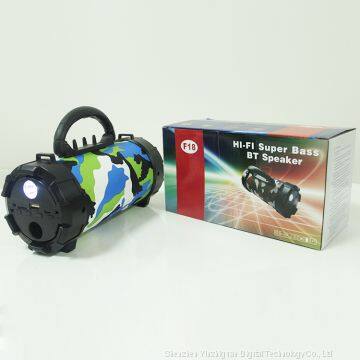 New Portable Round Speaker Amplifier Wireless Bluetooth Bazooka Speaker Earphone Karaoke Player photo-3