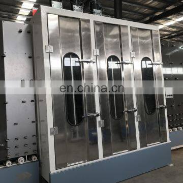 Jinan factory 2000mm automatic vertical insulating glass washing and drying Machine