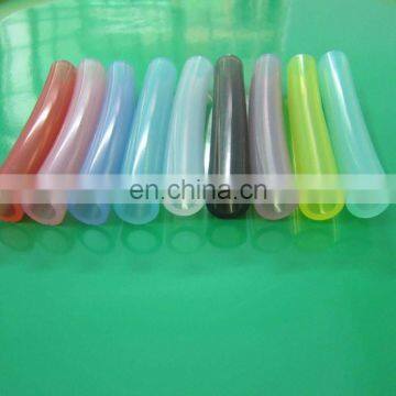 glossy soft silicone water Tube silicone tubing high tear strength small silicone hose