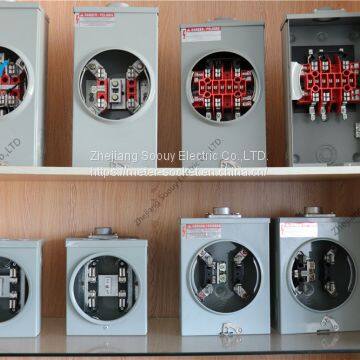 ANSI 3 Wire 600V 200A Kilowatt-Hour Electric Meter Base photo-3