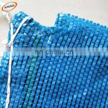 Perforated bags for fruits and vegetables /Polypropylene mesh bag for grid orange