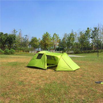 Outdoor Equipment Tent Four Person 1 Hall 1 Room Family RainProof Tents For Camping