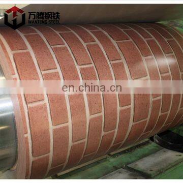 Products for Construction DX51D Grade and 0.12-1.2mm Thickness Brick Printed Ppgi/ PPGI Coils for Prefab House photo-4