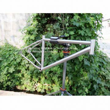 High Light Weight GR9 Titanium Road Bike Bicycle Frame in Stock photo-4