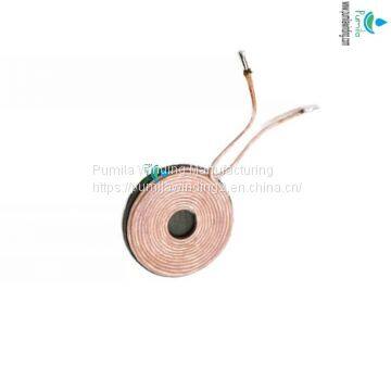 wireless charger receiver coil for inductive chargin