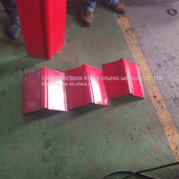 288 mm Steel Ridge Cap Tiles Forming Molding Machine photo-5