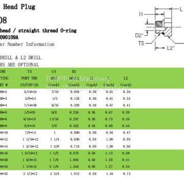 hex head plug6408