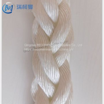 Recomen 8 strand braid pp mooring rope with high quality