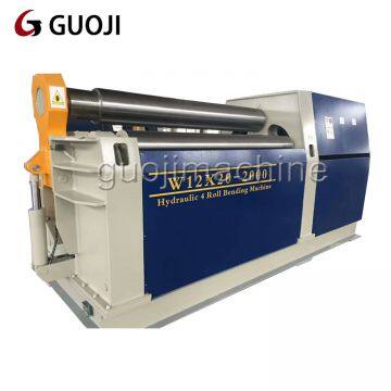 4 Rolls Iron 3 Roll Cone Aluminium Plate Electronic Rolling Bending Machine