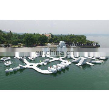 Movable PVC Floating Water Park, Offshore All in One Inflatable Water Slide Fun Games for Adult photo-5
