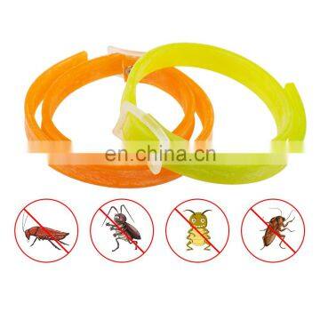 Wholesale Eco-Friendly Adjustable Anti-Mosquito Day Glo Neoprene Anti-Flea Safety Silicon Pet Cat Dog Flea Collar For Dogs photo-2