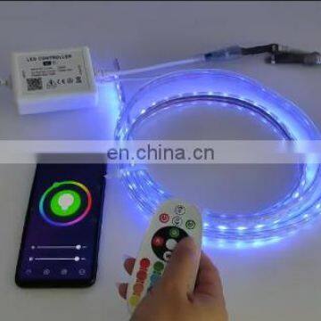 110V 220V LED Tape RGB Strip Light With Wifi Controller