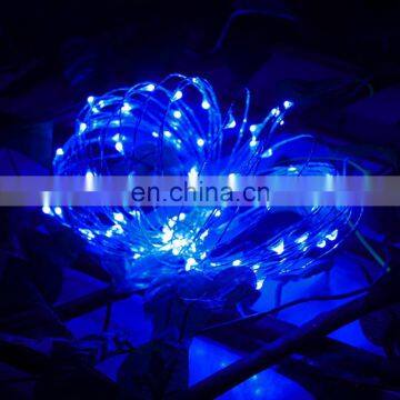 5 Meters 50 Leds Battery Box Led Silver Line Lights String Holiday Decoration Christmas Tree Lights photo-6
