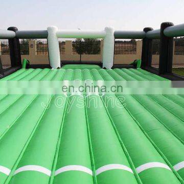 Indoor Outdoor Inflatable Football Pitch Soccer Field Sports Game Playground For Sale
