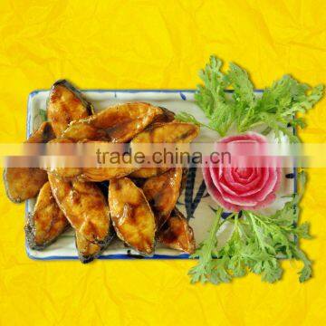canned geisha mackerel fish