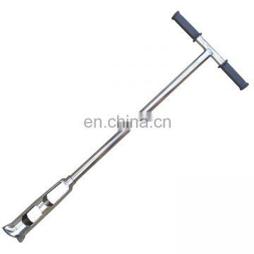 Soil Sampler Probe 21' Stainless Steel Tubular T-Style Handle