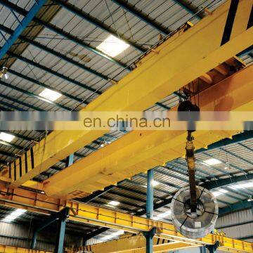 workshop and warehouse 10tons electric single girder bridge crane