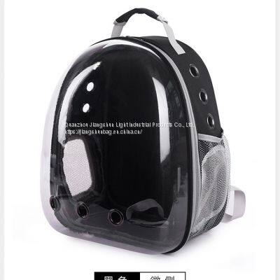 Outdoor Travel Hot Cat and Dog Bag Out Convenient Transparent Space Capsule Large Capacity Super Breathable Pet Backpack photo-4