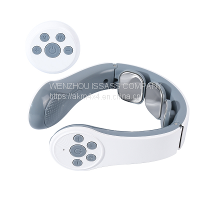 Hot Sale Home Portable Mini U Shape Wireless Neck Massage 360 Infrared Physiotherapy Kneading Pulse 4D Smart Voice Neck Massager photo-2