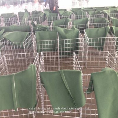 Hot-Dipped Galvanized Hesco Barrier/Hesco Barrier Gabion for Army