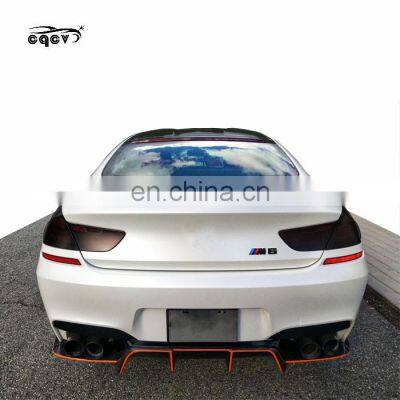 Super Pefect CQCV Style Carbon Fiber Body Kit for BMW M6 Carbon Fiber Front Lip Rear Lip Side Skirts and Wing Spoiler photo-3