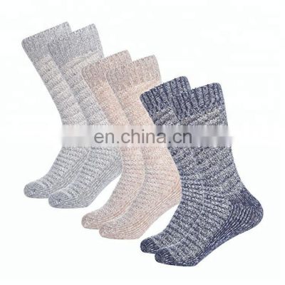 Wholesale Cable 100% Cashmere Socks Unisex Cashmere Socks Women