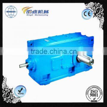 PV type bevel helical 200HP Ratio 16 gearbox speed reducer with motor