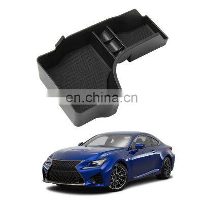 Interior Accessories Parts Silicone Armrest Rest Storage Box Center Control Console Organizer Tray For Lexus Is 2014-2017