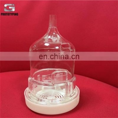 Customized 3d Printing Transparent Acrylic Parts/SLA 3d Printing Clear Resin Prototype 3d printing