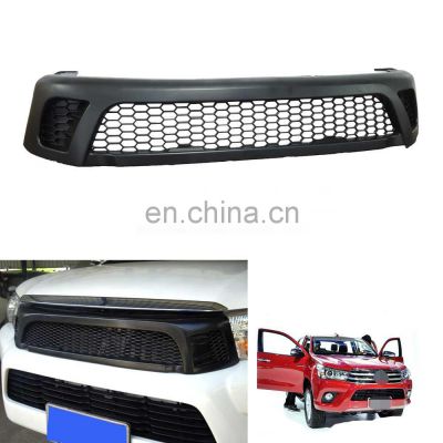 Auto Accessories 4x4 ABS Plastic Black Front Grille  For Hilux Revo