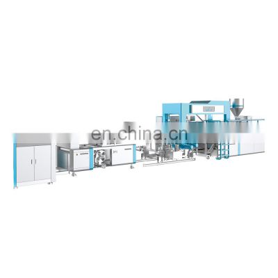 Diagonal double-layer pp sheet line plastic extrusion machine