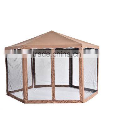 High Quality Professional garden gazebo with mosquito netting