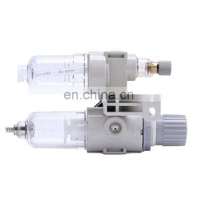 Air Source Treatment AFC2000 FRL Pneumatic Combination Different Pressure Drain Air Filter Regulator With Lubricator Gauge