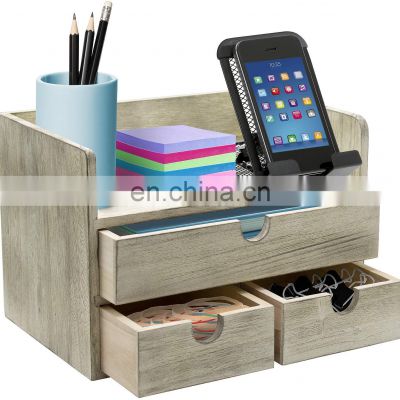 Desktop Organizer Cabinet With Drawers