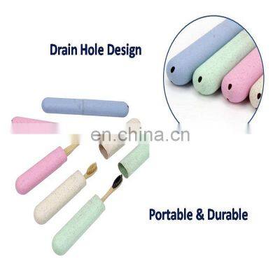 Good Quality 4 Pack Travel Toothbrush Case, Portable Breathable Travel Toothbrush Case photo-2