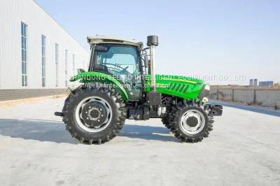 Ce Certificate Agricultural Machinery High Quality 804 80HP 4WD Rops Wheel Farm Tractor