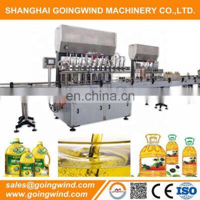 Automatic edible oil packaging machines auto cooking oil filling in bottle machine commercial packing line cheap price for sale