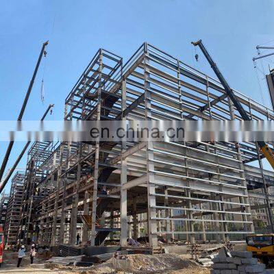 Prefabricated bolt connection design construction galvanized building steel structure