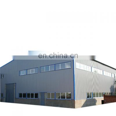 H Steel C Purlins Prefabricated Designed Steel Building Industrial Hall