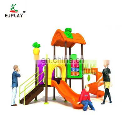 Kids Mini Plastic Commercial Slide And Outdoor Playground Equipment