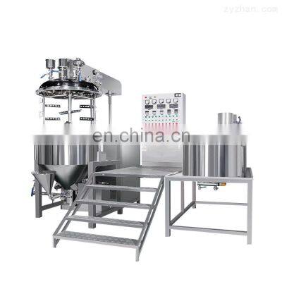 High Quality Cosmetic Ointment Lotion Cream Vacuum Homogenizing Emulsifier Mixer homo Care Product Making Machine