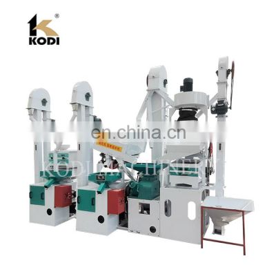 KODI NZJ20/15A Low Broken Rate Complete Rice Mill Machine