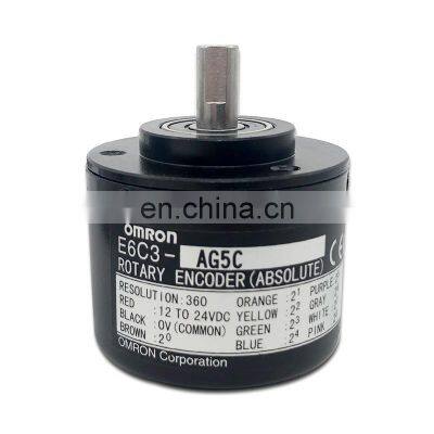 E6C3-AG5C rotary encoder 256ppr 360ppr 720ppr 1024ppr Gray code absolute encoder