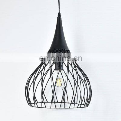 HUAYI China Wholesale E27 Dining Room Living Room Iron Nordic Modern Pendant Light Chandelier